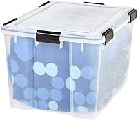 IRIS USA WEATHERPRO Weathertight Plastic Storage Box