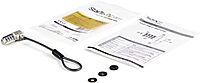 StarTech.com Universal Laptop Cable Lock Expansion Loop - 6” (15cm) Anti Theft 4-Digit Combination K-Slot Lock - Computer Security Cable to Create Twin/Multi-Head Lock for Multiple Devices, TAA