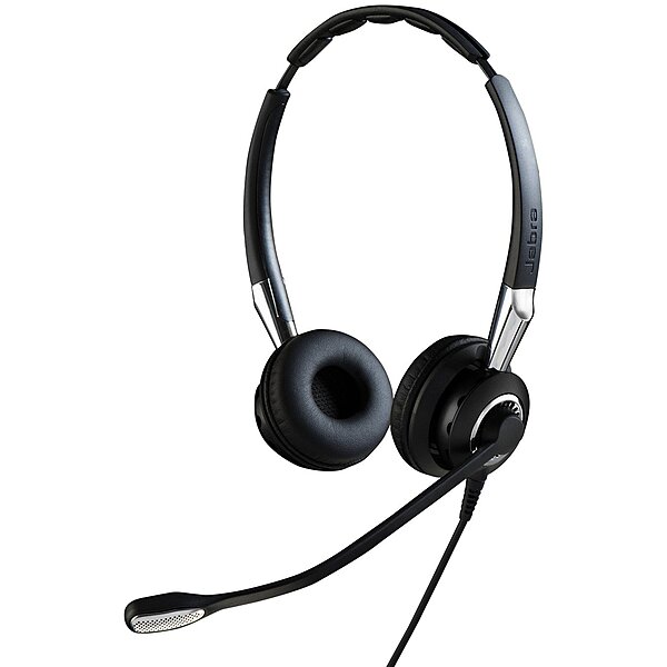 Jabra BIZ 2400 II QD Headset - Stereo - Quick Disconnect - Wired - Over-the-head - Binaural - Supra-aural