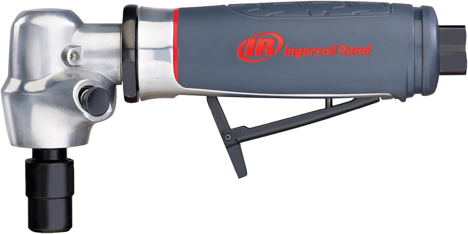 Ingersoll Rand 5102MAX Air Die Grinder – Right Angle, Ergonomic Grip, 0.4 HP and 20,000 RPM Motor, Lightweight Tool