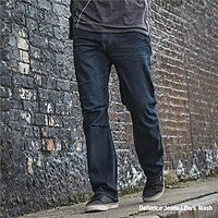 VERTX Defiance Men's Tactical Jeans, Relaxed Fit Stretch, 11 Pockets