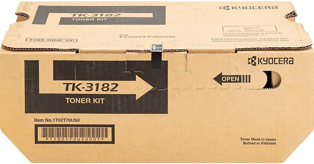 Kyocera (TK-3182) Black Toner Cartridge (21000 Yield)