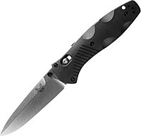 BENCHMADE Barrage EDC Folding Knife - Drop-Point Plain Edge