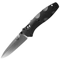 BENCHMADE Barrage EDC Folding Knife - Drop-Point Plain Edge