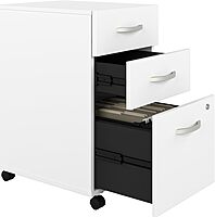Bush Business Furniture Studio C 3-Drawer Mobile File Cabinet