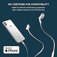 BELKIN SoundForm Wired In-Ear Earbuds with Microphone