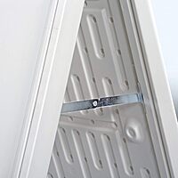 AZAR DISPLAYS Double-Sided Sidewalk A-Frame Sign w/Protective Lens