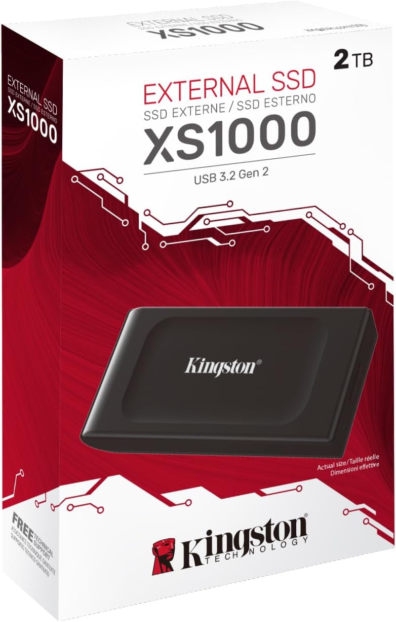 KINGSTON XS1000 & XS2000 Portable External SSDs