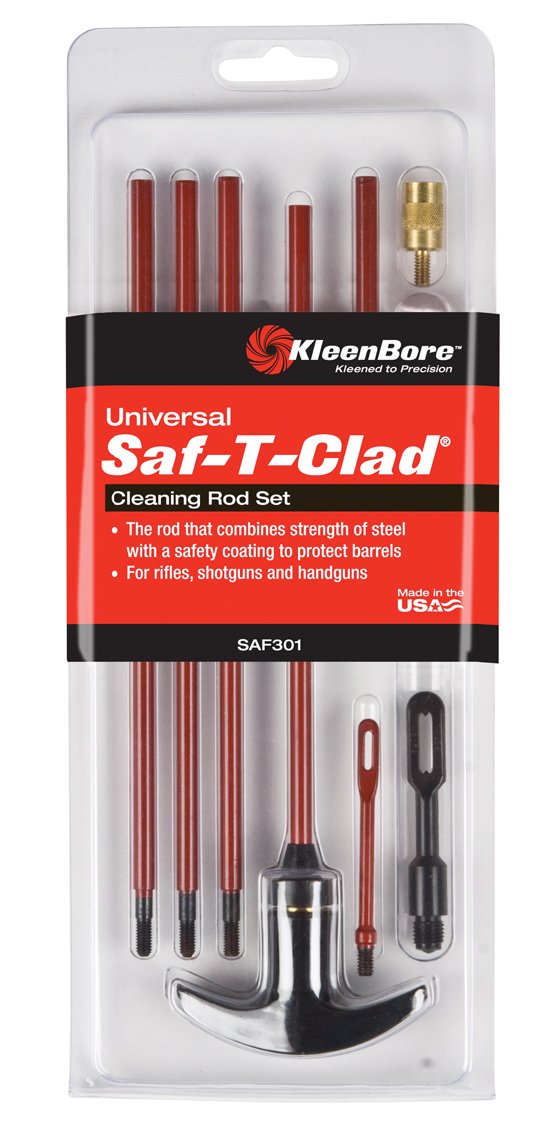 Kleenbore Gun Care Universal Saf-T Clad Red Coated Rod