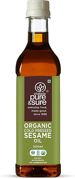 PURE&SURE - ORGANIC BLACK SESAME OIL 500ML