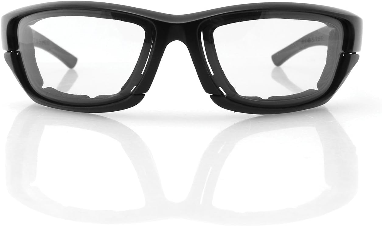 Bobster ® Decoder 2, Matte Black Frame, Clear Photochromic Lens