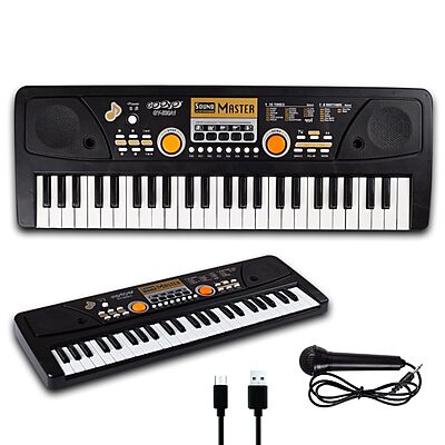 Gooyo GY-430A1 37-Key Musical Piano Keyboard with Microphone