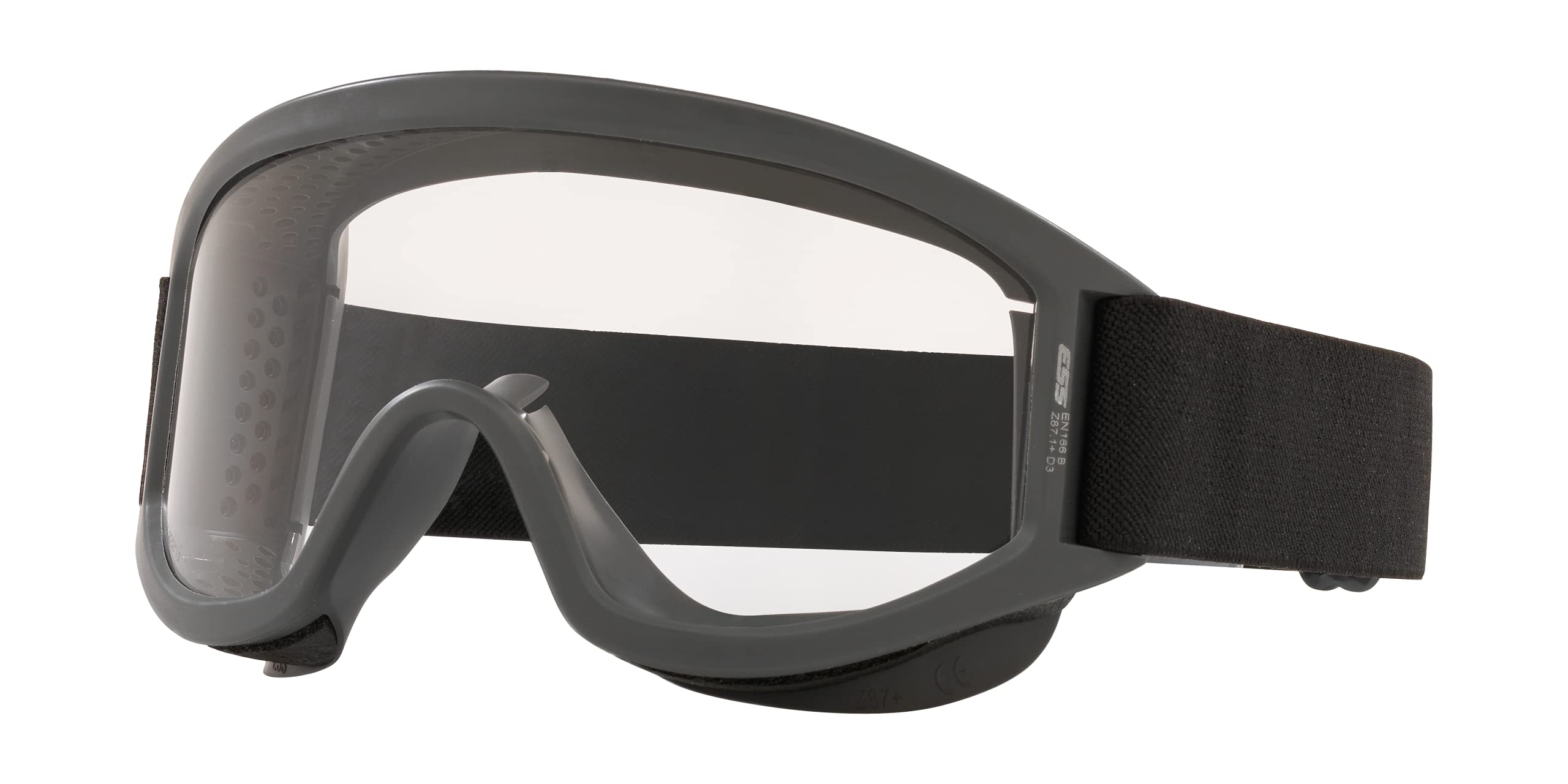 Oakley Ess Sunglasses Matte Black Frame, Clear Lenses, 0MM