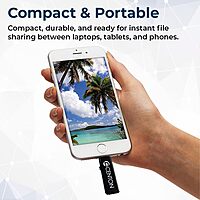 Centon Electronics S1-U3D2-16G Centon Datastick OTG USB 3.0 [USB A + USB C] 16GB, Black 1 Pack