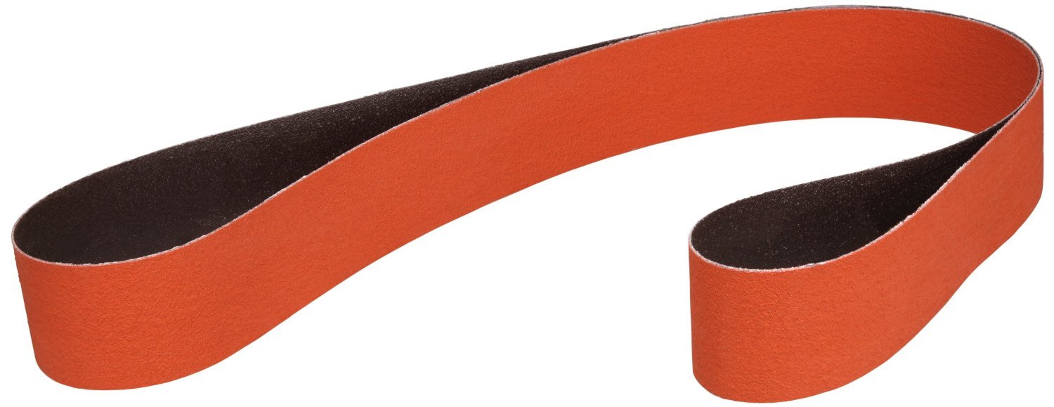 3M(TM) 60410003697 84307 777F Cloth Belt, P120 Grit, YF Weight, 3-1/2" Width x 15-1/2" Length (Pack of 50)