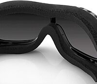 Bobster Night Hawk, Gloss Black Frame, Smoked Photochromic Lens