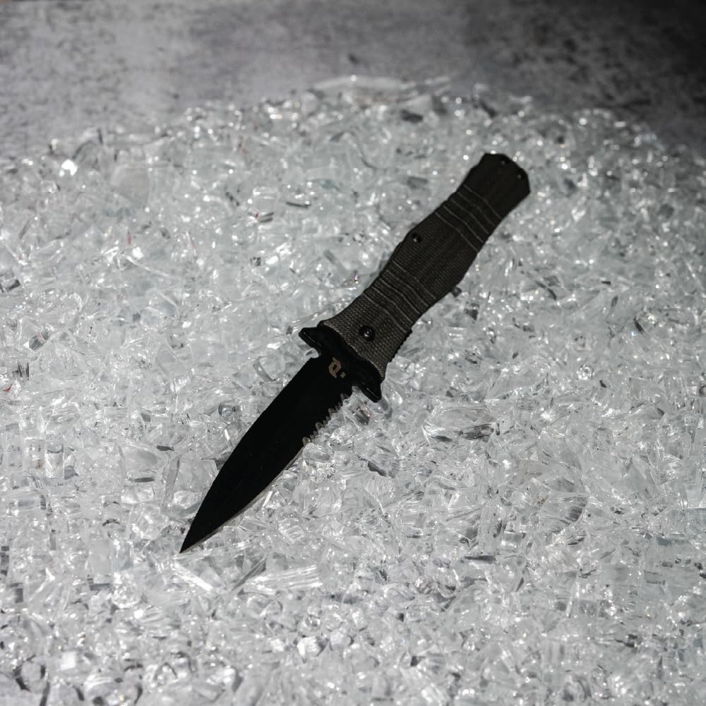 Schrade Beta Class 8.8in Infiltrate Folder with 3.75in D2 Steel Blade and a G10 Handle for EDC, Work and Service