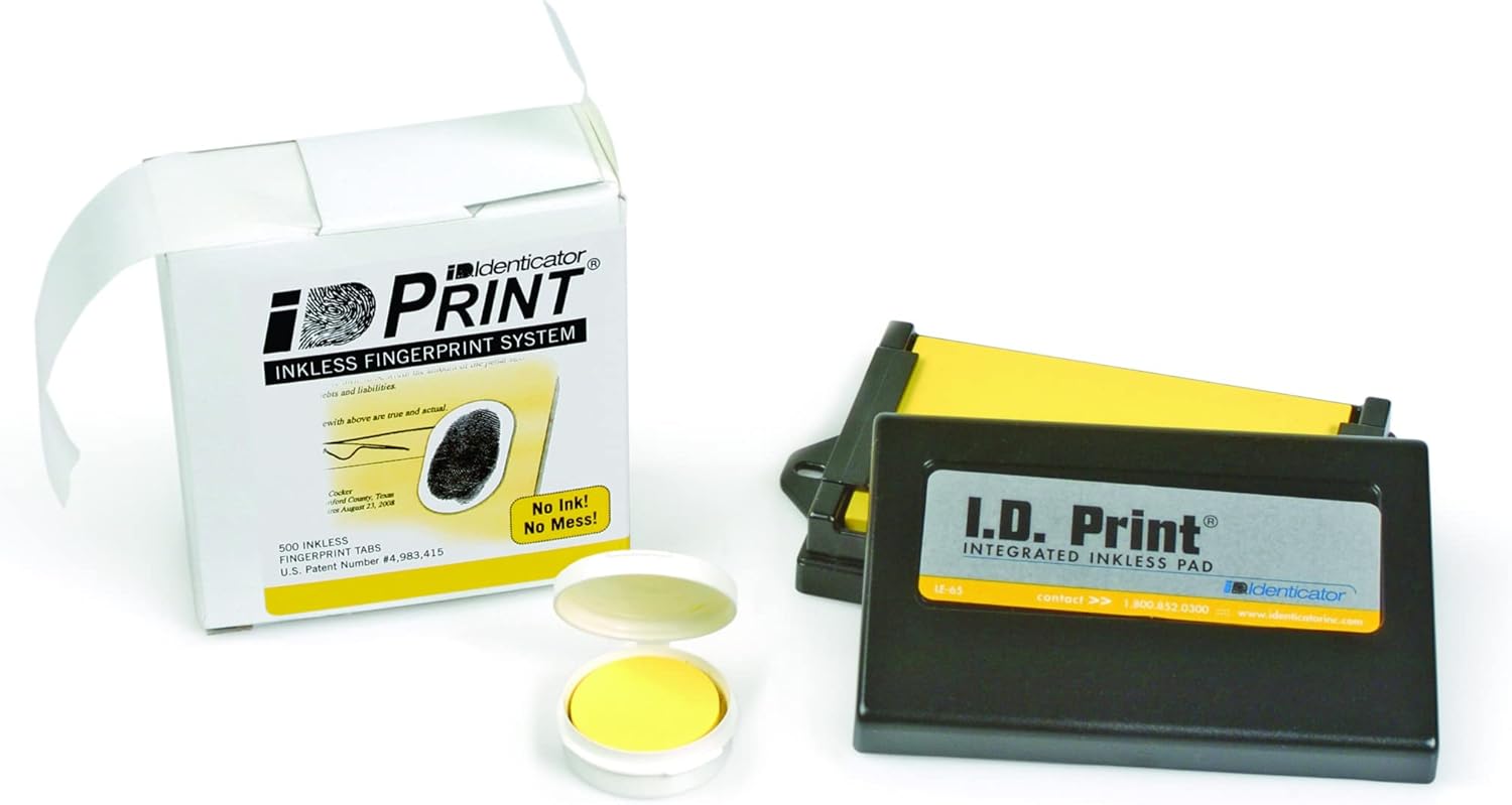 Identicator Perfect Print Rectangular Ink Pad, 3 X 4.25 -Inch