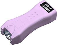 SABRE 2-in-1 Stun Gun and Flashlight and Belt Holster, 1.60 µC Charge, 120 Lumen LED, Rechargeable