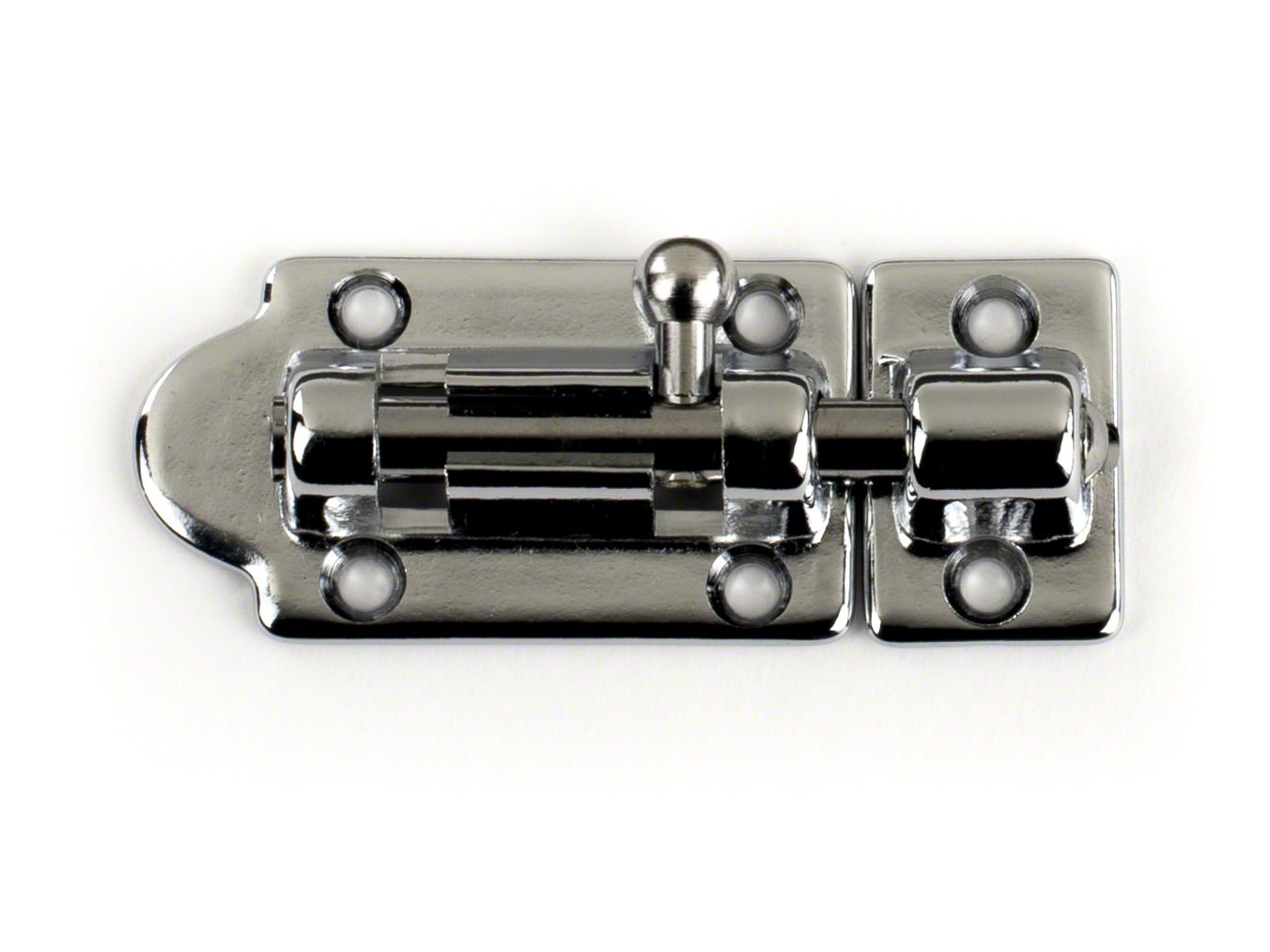 Whitecap Industries S-0585C Chrome Plated Brass Barrel Bolt, 2-1/2-Inch