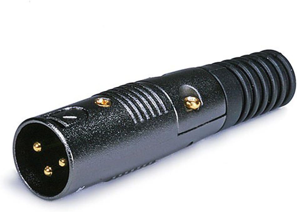 Monoprice 106210 Gold Plated 3-Pin XLR Male Mic Connector (2 Pack)2