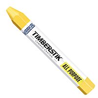 Markal Timberstik #200 All-Purpose Lumber Crayon, Wax-Based, 1/2\" Hex x 4-5/8\"