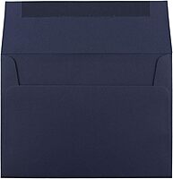 JAM PAPER Navy Blue Premium Invitation Envelopes - 25/Pack