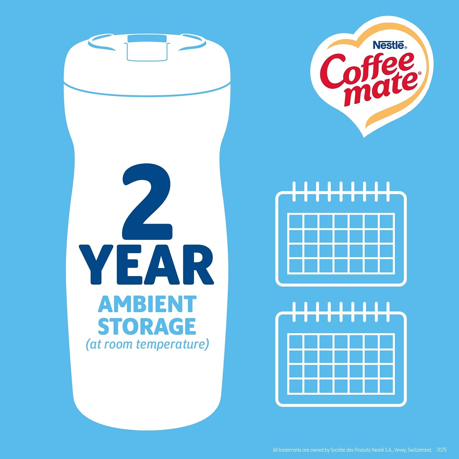 Nestle Coffee mate French Vanilla Powder Coffee Creamer 15 oz. Canister