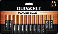DURACELL CopperTop Alkaline Batteries with Duralock Power Preserve Technology AA 20/Pk (DURMN1500B20Z)