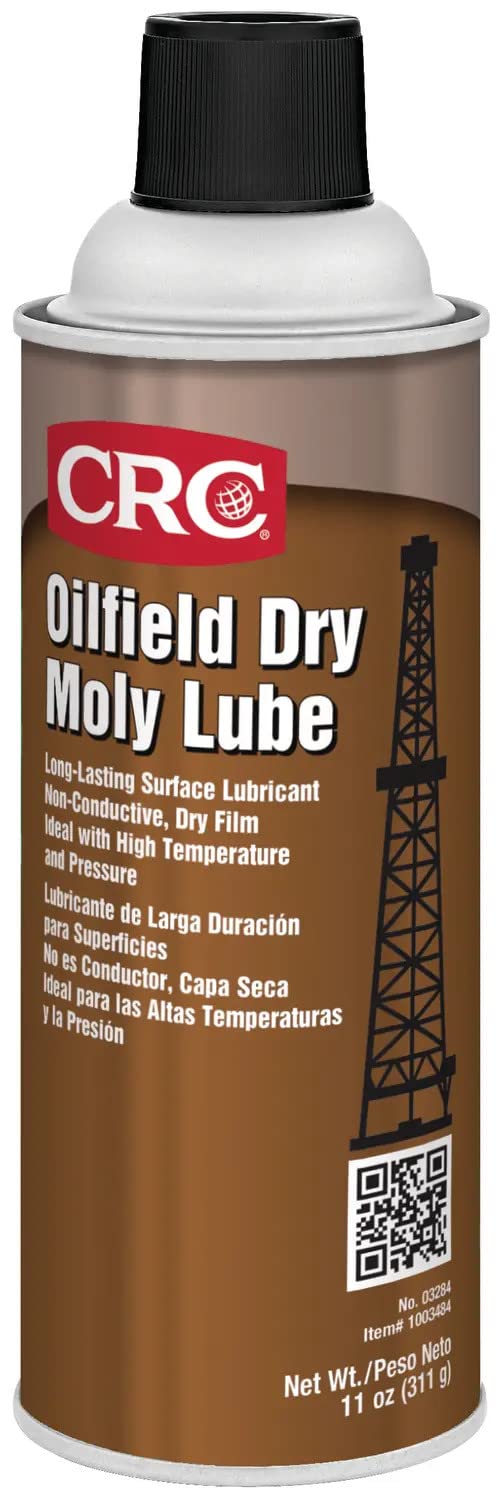 CRC Oilfield Dry Moly Lube, 11 Wt Oz, 03284 11 Oz 1 Pack Oilfield Dry Moly Lube