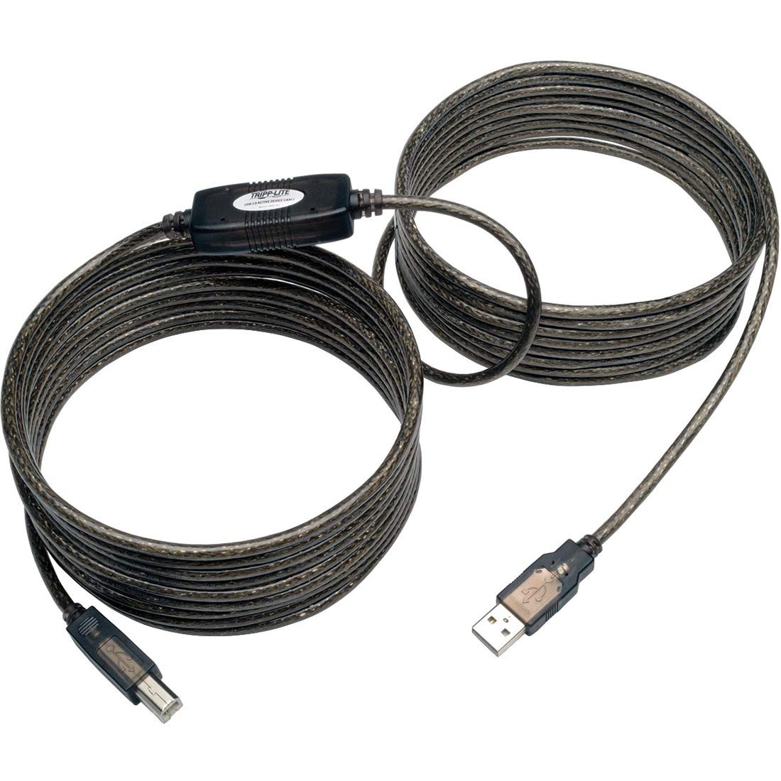 Tripp Lite USB 2.0 Hi-Speed A/B Active Repeater Cable (Male-to-Male)