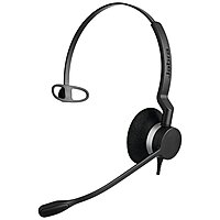 Jabra BIZ 2300 QD Headset - Mono - Quick Disconnect - Wired - Over-the-head - Monaural - Supra-aural - Noise Cancelling Microphone - Black