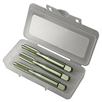 GREENFIELD THREADING 3-Piece HSS Hand Tap Set T-P-B