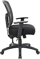 Boss Office Products Contract Mesh Task Chair, Black (B6023)
