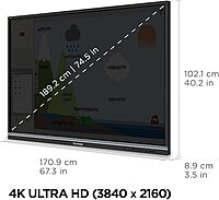 VIEWSONIC ViewBoard 4K Interactive Flat Panel Display