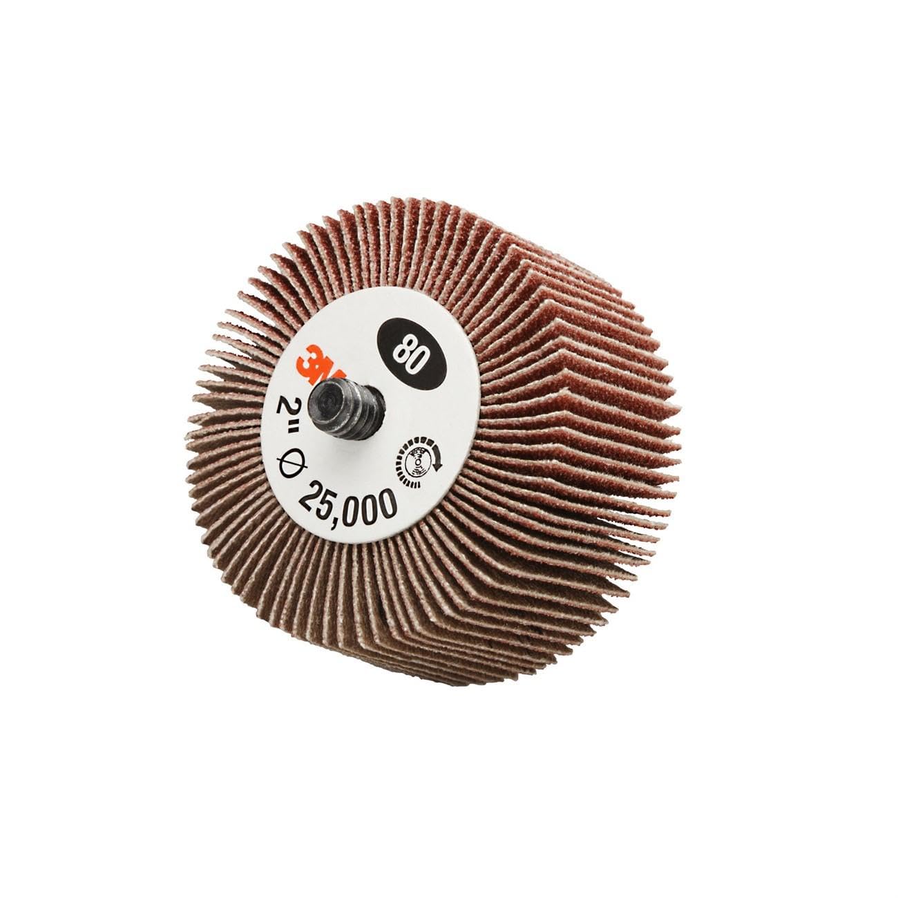 3M ABRASIVES 051144-35476 CLOTH FLAP WHEEL TYPE 1"x1" GRADE 80