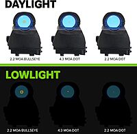 MEPROLIGHT MEPRO MOR Multi-Purpose Reflex Electro Optic Mil-Spec Red Dot Sight