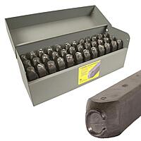 CH Hanson 20626 1/4" Standard Letter & Number Set