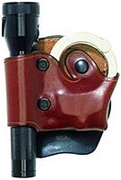 Aker Leather 618 D.M.S. Dual Flashlight/Handcuff Case