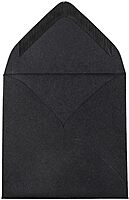 JAM PAPER Square Invitation Envelopes, Gummed Seal, Recycled Content