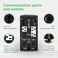 APC Back-UPS Pro 700VA UPS Battery Backup & Surge Protector (BR700G)