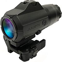 SIG SAUER Juliet3 3x24 mm Durable Compact Waterproof Magnifier | Powercam Quick Release Mount with Spacers