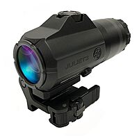 SIG SAUER Juliet3 3x24 mm Durable Compact Waterproof Magnifier | Powercam Quick Release Mount with Spacers