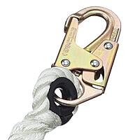 Peakworks Fall Protection Restraint Lanyard with 5/8" (16 mm) Polyester Rope and Snap Hooks