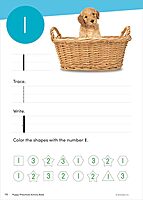 Scholastic Puppy Preschool Activity Book, Pre-K