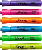 Sharpie Tank Highlighters, Fluorescent And Pastel Highlighters, Chisel Tip, Highlighter Markers Set, Assorted Colors