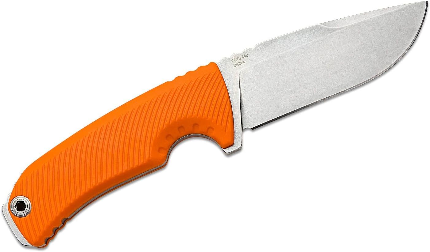 SOG Tellus FX Full-Sized Fixed Blade Knives 4.2" Full-Tang CRYO 440C Steel Blade GRN Handle UMS Compatible Sheath Blaze