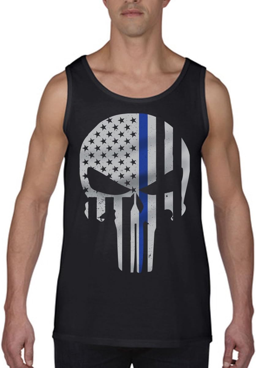 THIN BLUE LINE USA Personalized Thin Blue Line Silicone Bracelet