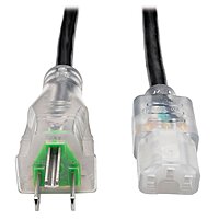 TRIPP LITE Hospital-Grade Computer Power Cord, NEMA 5-15P-HG to C13