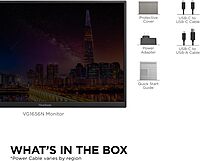 VIEWSONIC IPS Monitor with USB-C Power Delivery